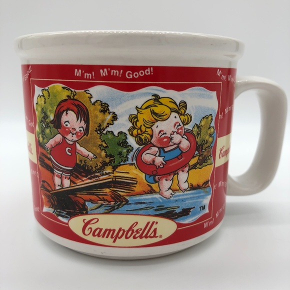 Houston Harvest Other - 1998 Campbells Soup Mug Campbell's Kids in Summer